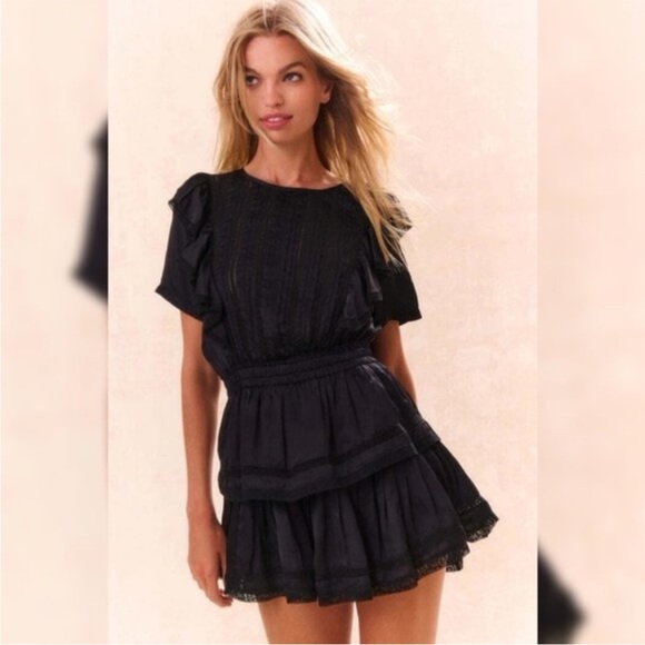 natasha mini dress black SNDYS x REVOLVE Natasha Mini Dress in Black